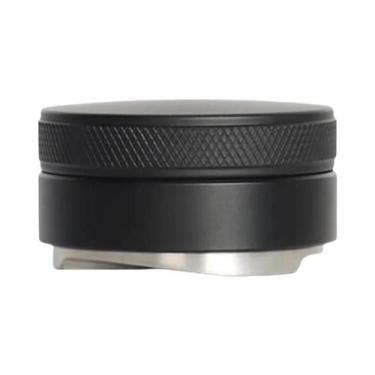 Imagem de Distribuidor De Café Espresso Ajustável Com Tamper De Palma E Nivelado