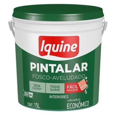 Imagem de Tinta Acrílica Fosca Eco 15 Litros Marfim Iquine