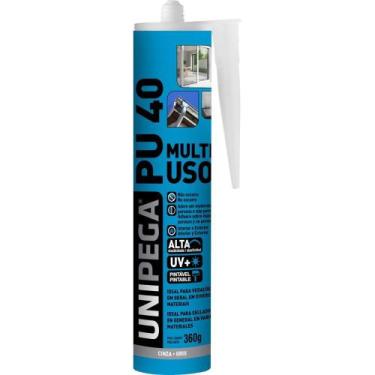 Imagem de PU 40 Cinza 360g Adesivo Selante Profissional Unipega