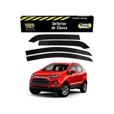 Imagem de Calha de chuva ecosport 2013/2017 4 portas top mix 61002a