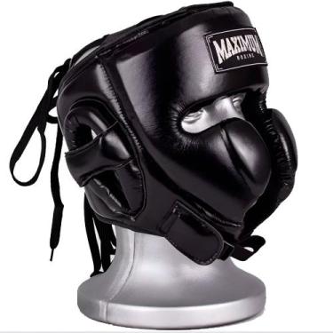 Imagem de Capacete boxe muay thai profissional protetor de cabeça - maximum