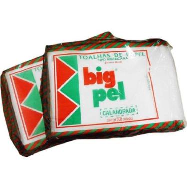 Imagem de Toalha de Papel 25x36cm 2 PT 500 FL Bigpel - Big Pel