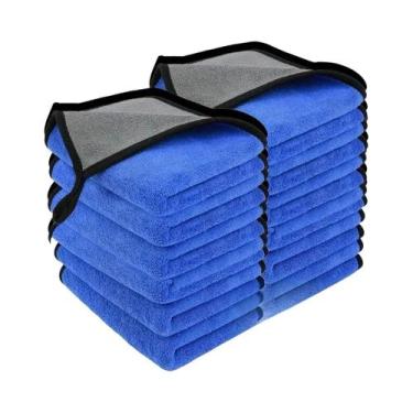 Imagem de Toalhas De Limpeza De Carro Em Microfibra Ultra Absorventes 10pcs Toal
