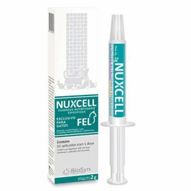 Imagem de Nuxcell Fel 2g BioSyn Suplemento Simbiótico para Gatos Reforço da Imun