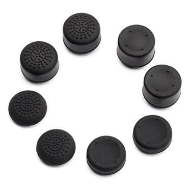 Imagem de Ostent Silicone Thumb Stick Grip Cover Cap for PS4/Slim/Pro Xbox One/S/X Controller Pack of 8