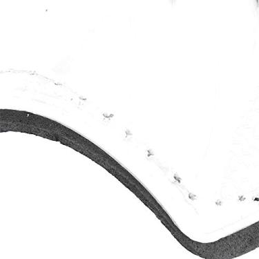 Imagem de Caneleiras de futebol respiráveis ​​resistentes, caneleiras, para jogadores de futebol de treino(Branco)