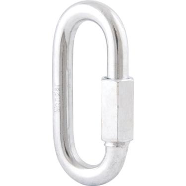 Imagem de Mosquetão com rosca 3/8 leve galvanizado cartela - Peça - Vonder