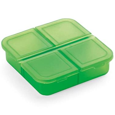 Imagem de Porta Comprimidos com 4 Divisórias TopGet (Verde)