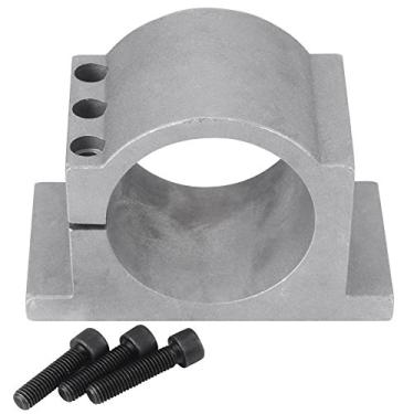 Imagem de Braçadeira de suporte de montagem de motor de eixo CNC de alumínio de 80/100mm com parafusos Walfront conjunto de ferramentas para impressão tridimensional máquina de gravura CNC (80mm)