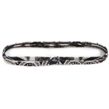 Imagem de prAna Faixa de cabeça dupla estampada feminina (cascalho Malibu, tamanho único)