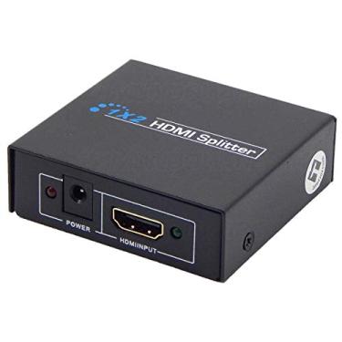 Imagem de Splitter HDMI Duplicador 1 Entrada x 2 Saidas 1080P 3D Versão 1.4
