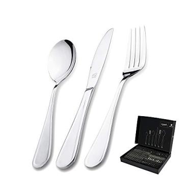 Imagem de Faqueiro Piamonte 72pc Gift Box 2500-72 Hercules Faqueiro Piamonte 72pc Gift Box 2500-72 Prata No Voltagev