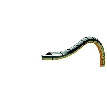 Imagem de Sforplast Sfor | Organizador De Fios E Cabos | Agrupar Cabos E Organizar Ambientes (6Mm X 1 5M Preto)