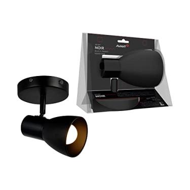 Imagem de Spot Noir, Direcionável, 1x, Soquete E27, Redondo, Preto Fosco, Preto Brilho, Avant