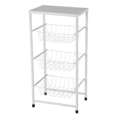 Imagem de Fruteira Mix 3 cestos em Aço-Fr01