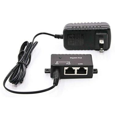 Imagem de PoE Texas GPOE-1B-48v15w | Injetor PoE Gigabit para Power Over Ethernet com 15 Watts de potência a 48 Volts para dispositivos 802.3af - Sempre ligado