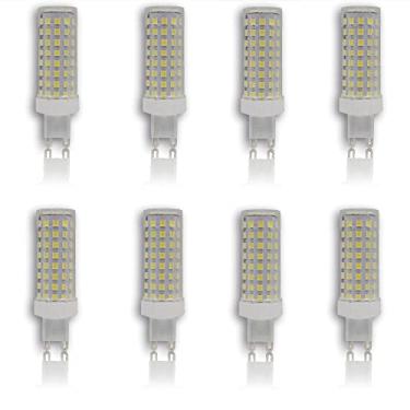 Imagem de Kit 8 Lampada Led Halopim G9 15w 96 Leds Para Lustre Arandela (Branco frio)