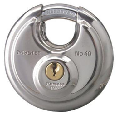 Imagem de Master Lock Cadeado 40DAT Discus, 2-3/4", aço inoxidável