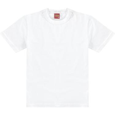 Imagem de Camiseta Menino Kyly Em Algodão - Branca