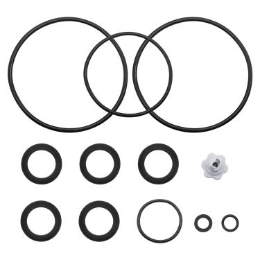Imagem de (12 peças) Kit O-Ring e válvulas de liberação de ar compatível com bombas de filtro de areia Intex, modelo Intex 25013