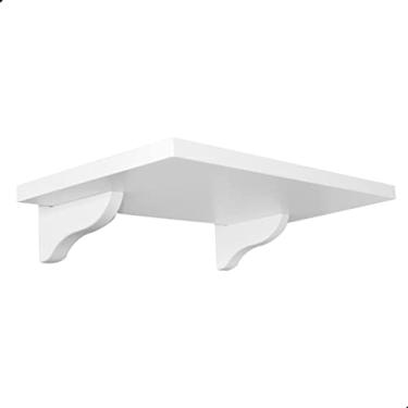 Imagem de Prateleira reta suporte roteador monitor telefone MDF36x18