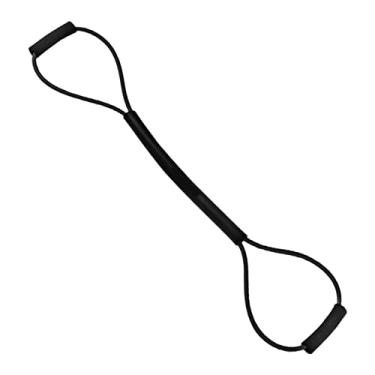 Imagem de segolike Faixas de resistência ao exercício com alças de tensão corda boxeo en tailandia thai mulheres fitness mma para velocidade indoor ginásio, Preto 35LB