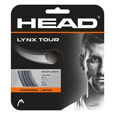 Imagem de HEAD Unissex – Corda de tênis para adultos Lynx Tour, cinza, 16