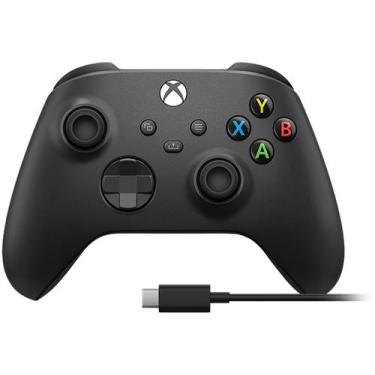 Imagem de Controle Para Xbox One, Xbox Series Xs E Pc - Sem Fio Microsoft Preto