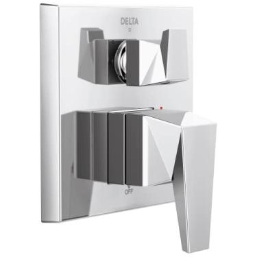 Imagem de Delta Faucet Acabamento de chuveiro T24843-PR Trillian com desviador, Lumicoat Chrome