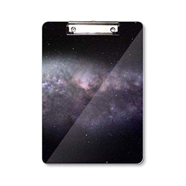 Imagem de Elíptico Cosmic Nebula Padrão Universo, Pasta, Bloco de Escrita Placa de Apoio A4