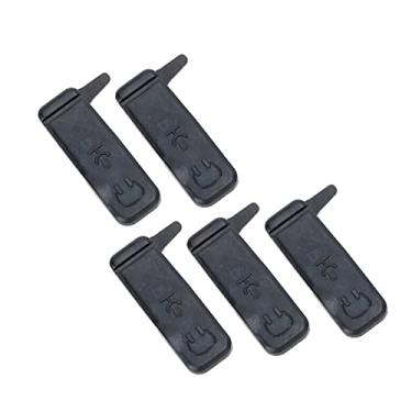 Imagem de 5 peças de fone de ouvido de rádio bidirecional, capa lateral para Motorola Radio CP200 CP160 EP450, capa de porta Walkie Talkie, peças de reposição