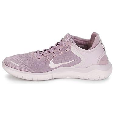 Imagem de Nike WMNS Free RN 2018 (942837-600) Tênis de corrida feminino rosa (Elemental Rose/Gunsmoke), tamanho 36