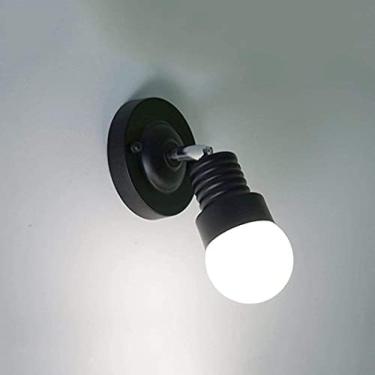 Imagem de Luminárias De Parede, Luminárias De Mesa, Luminária De Parede, Luminária De Parede LED Industrial Retrô, 1 Chama, Minimalismo Contemporâneo, Luzes De Metal, Nostalgia, Luminária De Parede Industri