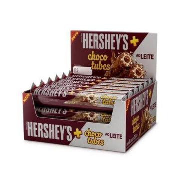 Imagem de Chocolate Hersheys Chocotubes Ao Leite 18 X 25G 450G