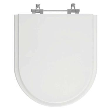 Imagem de Assento Sanitário Riviera Plus Cinza Prata para vaso Celite