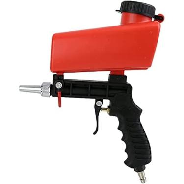 Imagem de Kit De Pistola De Pulverização Pistola De Jateamento De Gravidade Portátil Conjunto De Jato De Areia Pneumático Dispositivo De Jateamento De Ferrugem Pequena Máquina De Jateamento De Areia Pistola