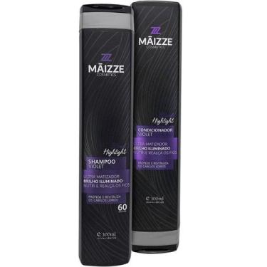 Imagem de Kit Maizze Blond Highlight Shampoo E Condicionador 300ml