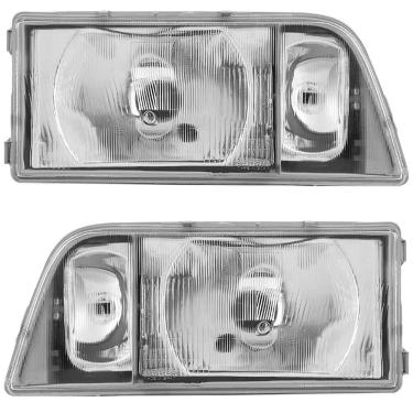 Imagem de Par Farol GM D20 93 a 96 Foco Simples Com Auxiliar Milha