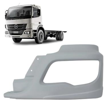 Imagem de PONTEIRA PARACHOQUE ESQUERDA MB ATEGO 2013... SEM ABERTURA FAROL MILHA - PLASTICO ABS