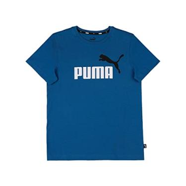 Imagem de Camiseta Puma ESS+ 2 Col Logo Juvenil Azul