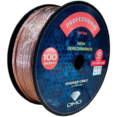 Imagem de Diamond Cable HP-SP250 - Cabo para caixas acústicas 2x2,50mm 10 AWG Cristal (100 metros)