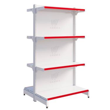 Imagem de Gôndola Fit Centro 1 Inicial 1,37m Farmácia Comercio - Amapá