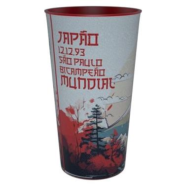 Imagem de Copo do São Paulo Oficial 30 anos Mundial Monte Fuji - Plástico 550ml