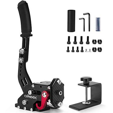 Imagem de aikeec 64 Bit USB Handbrake with Clamp for PC Windows Sim Racing Games G25 G27 G29 T500 FANATECOSW Dirt Rally with Handle Grip