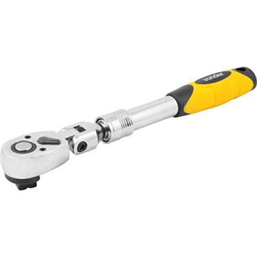 Imagem de Catraca Para Soquete, Encaixe 1/2", Telescópica, Cabeça Articulada, Vonder.