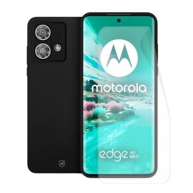 Imagem de Kit Capa Silicon Veloz e Película Hydrogel HD para Motorola Moto Edge 40 Neo - Gshield