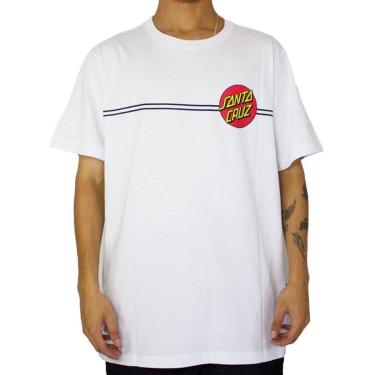 Imagem de Camiseta Santa Cruz Classic Dot Branco-Masculino