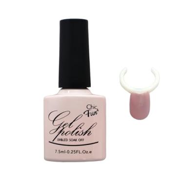 Imagem de Esmalte Em Gel Chic & Fun 7,5ml Led/uv Unhas Manicure Nail C/Registro (025, x 3un)