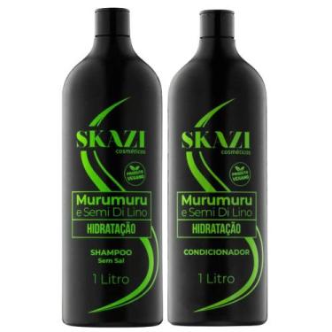 Imagem de Skazi Kit 1L Murumuru + Semi Di Lino (Shampoo+Condicionador)