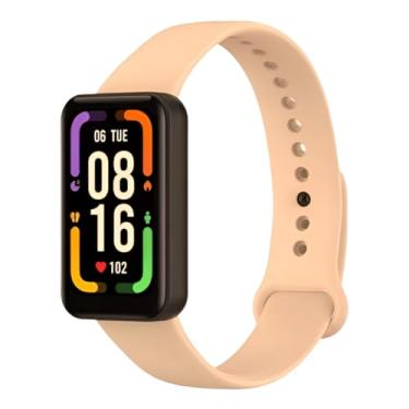 Imagem de Pulseira Silicone Colorida Para Xiaomi Redmi Smart Band Pro DM ACESSÓRIOS (NUDE)